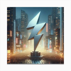 Lightning Bolt 16 Canvas Print