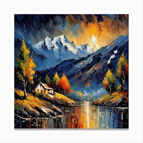 Landscape Painting Canvas Print