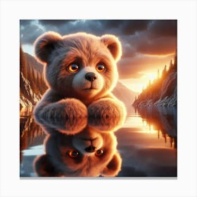 Teddy Bear 45 Canvas Print