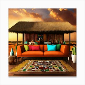 African Home Decor (3) Canvas Print