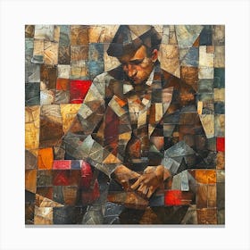 Man In A Hat Canvas Print