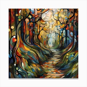 Forest Path Canvas Print