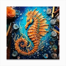 Seahorse 18 Canvas Print