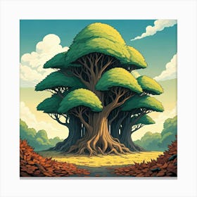 Majestic Tree Canvas Print