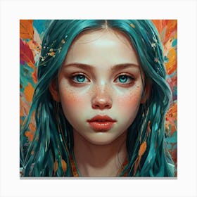 Anime Girl 5 Canvas Print