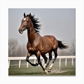 Horse Galloping 10 Canvas Print