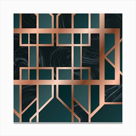 Art Deco Pattern 07 Canvas Print