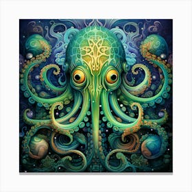 Octopus 21 Canvas Print