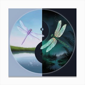 Dragonflies Canvas Print