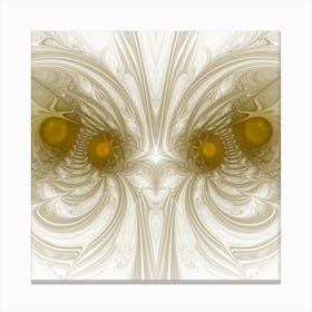 Fractal Fantasy Background Pattern Canvas Print