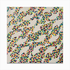 Confetti Fish Canvas Print