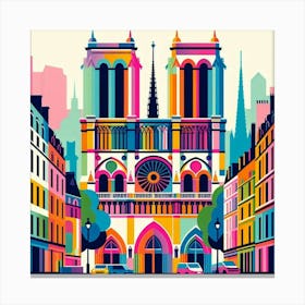 Notre Dame Cathedral 1 Canvas Print