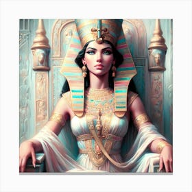 Cleopatra Portrait Artwork 25 Canvas Print