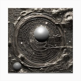 Symphony Of Space Canvas Print