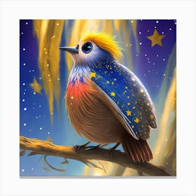 Star Bird Canvas Print