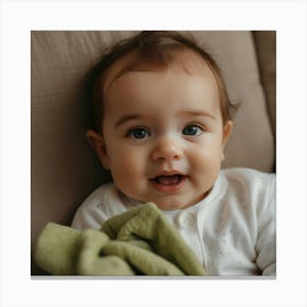 Baby Smiles Canvas Print