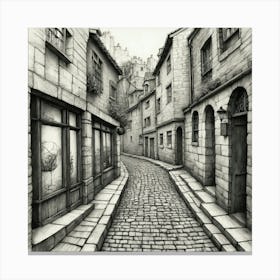 Alleyway 1 Canvas Print