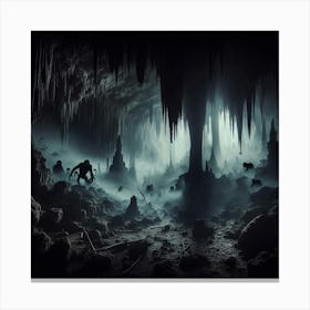 Caves Stock 2 Canvas Print