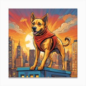 My SuperherobDog Canvas Print