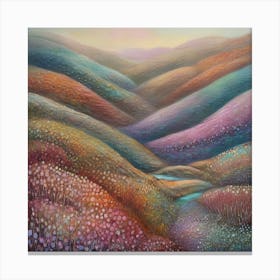 Deep Valleys 1 Canvas Print