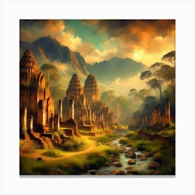 Lost Legacies 4 Canvas Print