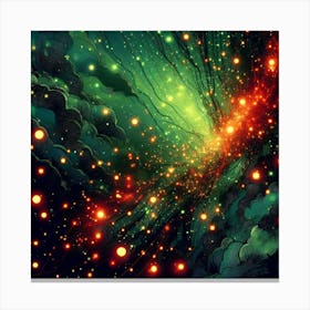 Radiant Sparks 31 1 Canvas Print