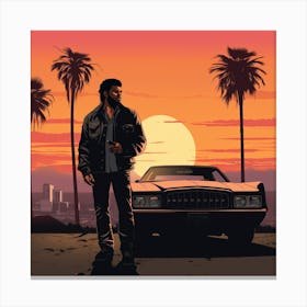 Freddypaps Grand Theft Auto San Andreas Canvas Print