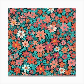 Floral Pattern Canvas Print