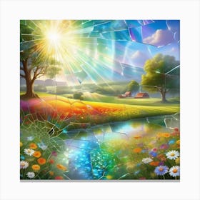 Jigsaw Art Canvas Print