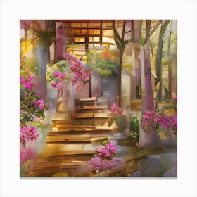 Japanese Garden Canvas Print