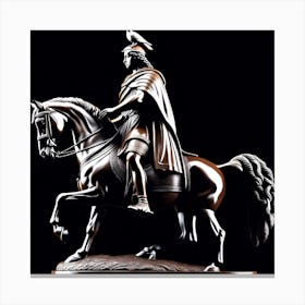 Spartacus On Horseback Canvas Print