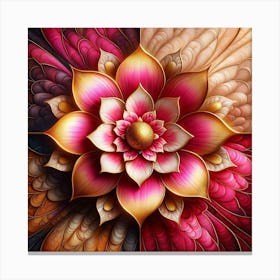 Lotus Flower 39 Canvas Print