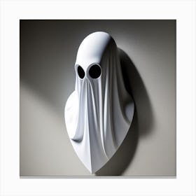 Ghost Mask Canvas Print