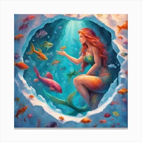 Mermaid 2 Canvas Print