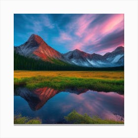 Mountain Dreamscape Canvas Print