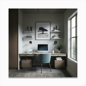 Home Office 18 Canvas Print