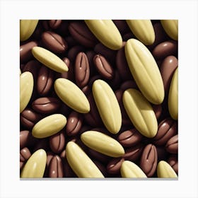 Coffee Beans 359 Canvas Print