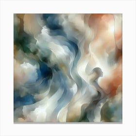 Abstract Painting Canvas Print