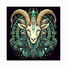 Capricorn1024x1024 Canvas Print