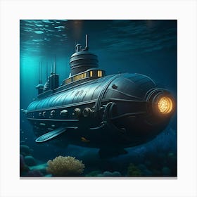 Oceanic Odyssey Canvas Print