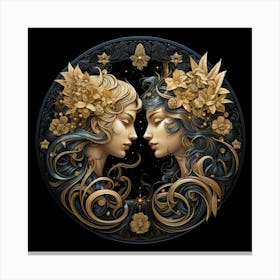 Gemini Canvas Print