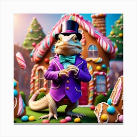 Candy Dragon 1 Canvas Print