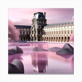 Louvre Soft Expressions Landscape #2 Canvas Print