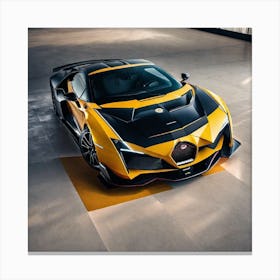 Bugatti Veyron Canvas Print