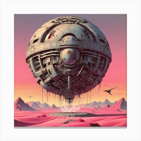 Spaceship Canvas Print