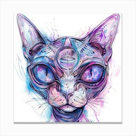 Sexy Cat Canvas Print