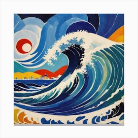 Great Wave Off Japan Canvas Print