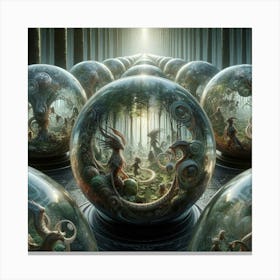 Spheres Of Life Canvas Print