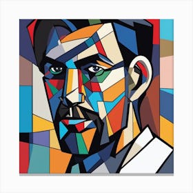 Portrait Of A Man Canvas Print