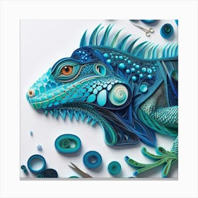 Iguana 6 Canvas Print